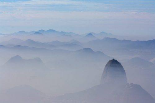 Misty morning in Rio